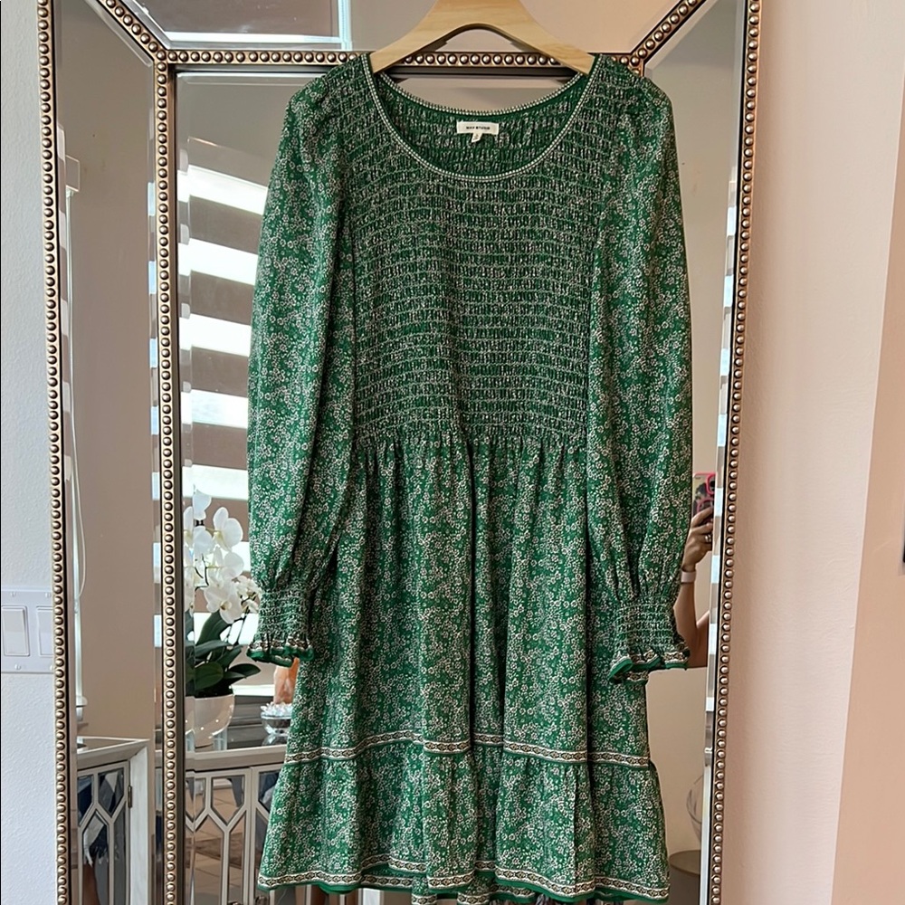 Max Studio Green Patterned Dress - image 3